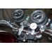 Triumph Bonneville T120 T140 TSX TSS BSA A65 Oil Gauge Kit Normal (White Panel Instrument)